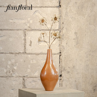Vente chaude, plante artificielle réaliste en feuilles de plastique, eucalyptus doré argenté brillant, branche pour Thanksgiving, Nouvel An