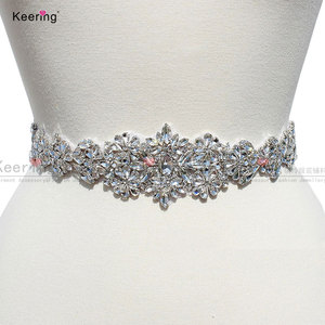 Buy In Bulk Rhinestone Belt For Prom Dress Diamond Buckle & Adjustable Size  | Alibaba.com