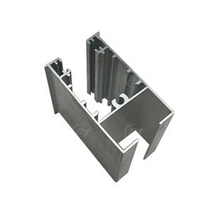 Profil de façade en alliage d'aluminium noir 6063 enduit de poudre pour les matériaux de construction extérieurs de mur rideau - Product Image 4