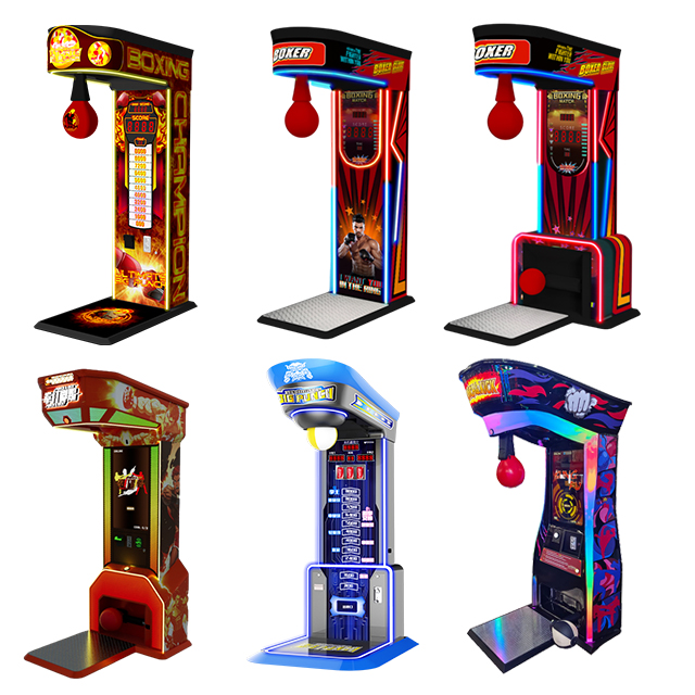 ☆茶屋ちゃま☆ one punch boxing machine Onepunch Martial Coin Hot Gloves Boxing Punch Machine with