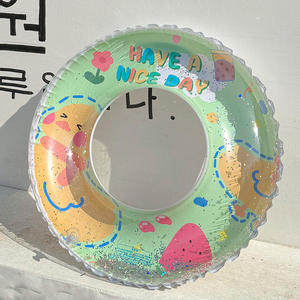 Flotador de Natación para Niños, Transparente, con Lentejuelas, Grueso, con Estampado de Dibujos Animados, Ecológico, de PVC, para Debajo del Brazo - Product Image 3