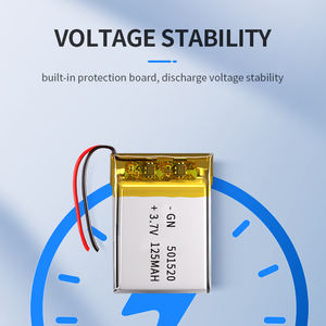 Toptan 501520 <span class=keywords><strong>lipo</strong></span> şarj edilebilir pil <span class=keywords><strong>3</strong></span>.<span class=keywords><strong>7v</strong></span> ı ı ı ı ı ı ı ı ı ı ı ı ı ı ı ı ı ı ı ı polimer pil 125mah 501520 lityum polimer pil - Product Image 5