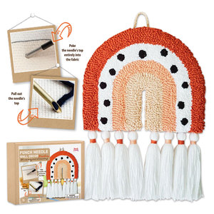 ชุดอุปกรณ์งานฝีมือปักเข็มแบบกำหนดเอง ลายสายรุ้ง สำหรับผู้ใหญ่ - Product Image 3