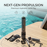 DDP Sea Scooter Propulseur sous-marin à jet Hydrofoil Jouet de yacht Propulsion modulaire Submersible Paddleboard Planche de surf