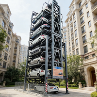 Sistema de Elevación Vertical Rotatorio para Estacionamiento Automático de Vehículos, Modelo Tabitha de Acero