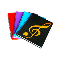 Carpeta para Partituras, Multifuncional, Impermeable, Tamaño A4, con Diseño de Notas Musicales, en Oferta