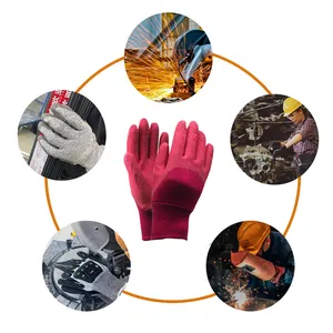 Sunnyhope Wholesale construction CE certification industrial customized black dipped hand latex safety work gloves
