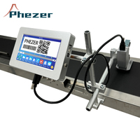 Impresora de Inyección de Tinta TIJ Automática en Línea P170, Codificador de Fecha de Alta Velocidad de 600 DPI para Línea de Producción Industrial, 12.7 mm, 25.4 mm