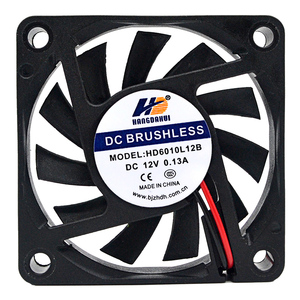 Hangdahui 6010 DC <span class=keywords><strong>ventilatore</strong></span> <span class=keywords><strong>assiale</strong></span> <span class=keywords><strong>12V</strong></span> Mini cuscinetto a sfera 60x60x10mm a basso rumore Brushless motore <span class=keywords><strong>ventilatore</strong></span> con pale in plastica OEM personalizzabile - Product Image 5