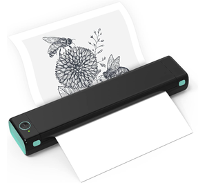 Imprimante Phomemo A4, imprimante portable sans fil Bluetooth, imprimante thermique M08F, impression au format A4 et lettre au travail ou dans <span class=keywords><strong>la</strong></span> vie - Product Image 1