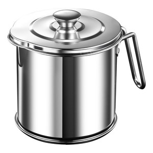 Xinrong 304 Stainless Steel Oil Can With Lid Leak Proof <b>Kitchen</b> Oil <b>Storage</b> Bottle For Lard - Product Image 5