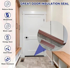 Joint d'étanchéité de <span class=keywords><strong>porte</strong></span> en fibre céramique moderne en vrac pour l'isolation phonique, la protection contre le <span class=keywords><strong>froid</strong></span> et l'humidité - Product Image 4