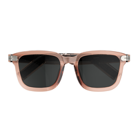 Lunettes intelligentes G01 AI, lunettes de soleil audio sans fil avec haut-parleur HD, traduction en temps réel, fonction d'appel téléphonique