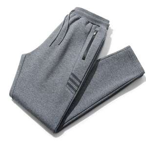 Toptan erkek uzun pantolon bahar sonbahar erkek Casual Sweatpants erkekler yumuşak spor koşucu pantolonu - Product Image 6