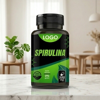 Comprimés de spiruline en poudre de qualité alimentaire biologique de marque privée d'approvisionnement d'usine à vendre