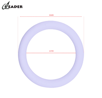 Haltères en silicone personnalisés avec logo OEM, 5LB 10LB, poids de main en fonte antidérapants, accessoire de studio de Pilates, vente en gros