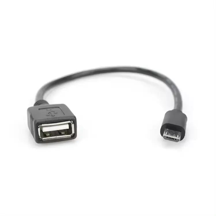 Tùy chỉnh Micro USB 2.0 để USB nữ OTG Adapter Cáp USB cáp Máy làm Type-C cho điện thoại Android