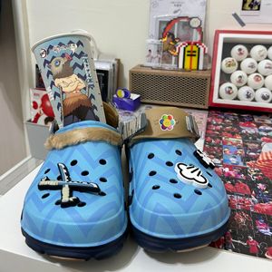 Chaussures de plage unisexes tendance à bout fermé, légères, en EVA, avec absorption des chocs, style anime, nouvelles arrivées automne - Product Image 4
