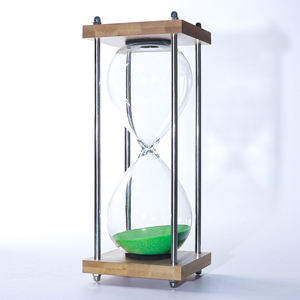 Personnalisé Luxe Vintage 30 60 120 Minute Cadre en Bois Verre <span class=keywords><strong>Sablier</strong></span> Décor à la Maison <span class=keywords><strong>Sablier</strong></span> pour Cadeaux d'Affaires - Product Image 1