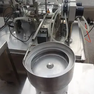 Macchina riempitrice automatica per riempimento di penicillina tappatura tappatrice linea di produzione