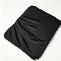 Coussin carré respirant en TPE avec maille anti-acariens à fermeté moyenne pour chaise de bureau, voiture et usage multi-scènes