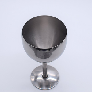 260ML di metallo infrangibile in acciaio inossidabile bicchieri di vino calice - Product Image 5