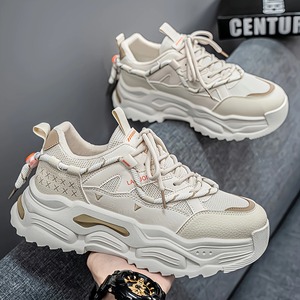 Breathable men's shoes, fashionable and versatile, <b>height</b> <b>increasing</b> thick soled sports shoes, casual shoes - Product Image 4