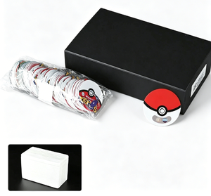 Venta al por mayor de álbumes de tarjetas Pokémon de 1ª-3ª edición, caja de plástico para tarjetas, Pogs redondos, Colección Ash, <span class=keywords><strong>Cheetos</strong></span>, Chipitaps - Product Image 5