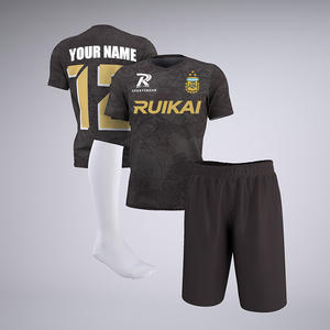 Op Maat Gemaakte Voetbaltenues Voetbaltenues Snel Droog Voetbalkleding Heren Voetbalshirts Voetbalshirts Heren Voetbalshirts Set - Product Image 2