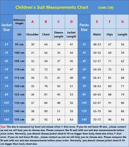 Bleu enfants garçons pantalons deux pièces ensemble enfants baptême mariage bal Costume bébé garçon élégant robe adolescent fête Costume - Product Image 6