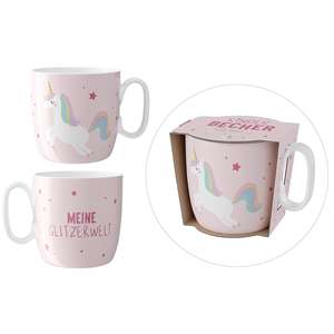 La vida Kinderbecher Glitzerwelt 150ml - Product Image 1