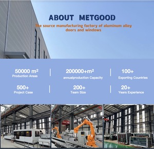 Metgood Heavy Duty nfrc chứng nhận nhiệt phá vỡ nhôm accordion cửa hiện đại Bifold có thể thu vào Fly màn hình Cửa - Product Image 6