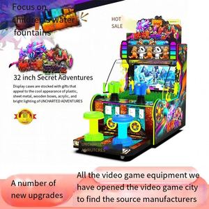 New Indoor Children's <b>Arcade</b> <b>Game</b> <b>Machine</b> Three Water Gun Park Coin-Operated Metal Indoor Playground Equipment for Sale - Product Image 3