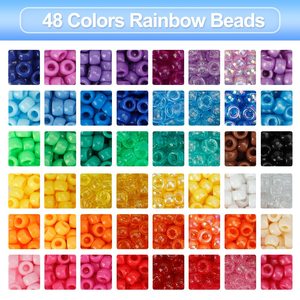 Perles de cheval en céramique et porcelaine de couleurs mélangées 6x9, certifiées par un tiers, marque Jibaizhao, vente en gros, personnalisables, très demandées - Product Image 4