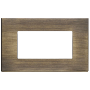 Placa de pared de bronce antiguo cepillado de 15x9.3 cm para interruptores - Product Image 1