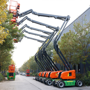 Piattaforma Elevatrice Telescopica 4WD a Diesel ad Alta Capacità <span class=keywords><strong>per</strong></span> Cantieri Edili all'Aperto - Product Image 4
