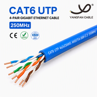 Cable UTP Cat6, Cable de Red Ethernet de Par Trenzado Sin Blindaje, Cable de Conexión Gigabit de Alta Velocidad para Router y Switch