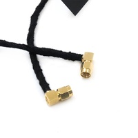 YZCONN Personnalisé 90 °   Connecteur BNC à angle droit pour câble coaxial RG58 RG174, faisceau de câbles RF coaxiaux