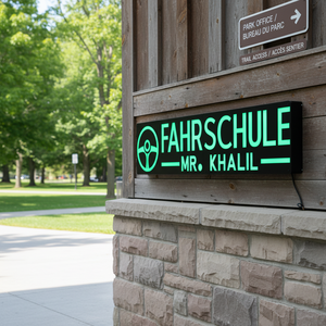 Letras Acrílicas Personalizadas em 3D, Letras Canalizadas LED Iluminadas com Letras de Metal para Empresas - Product Image 1