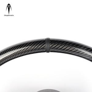 Volante de Fibra de Carbono Compatible con Benz W204 W205 W211 W212 W222 <span class=keywords><strong>Clase</strong></span> A E S C G B GLE GLC CLA GLS AMG GT, Volante con LED - Product Image 2