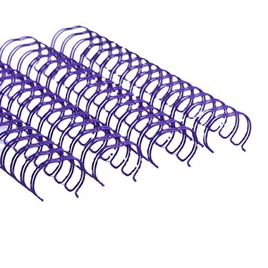 Spirale métallique pour carnet et calendrier mural, 34 trous, double spirale, revêtement nylon, marque Kota. - Product Image 5