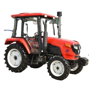 Offre Spéciale prix pas cher traktor 35hp 40hp 45hp 50hp 55hp avec cabine ac 4X4 4WD mini traktor camions de tracteur de machines agricoles