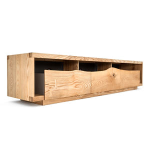 עיצוב מודרני שעווה עץ טלוויזיה שעווה עץ טלוויזיה לעמוד הבסיס המקורי סט עבור ריהוט סלון ביתי - Product Image 2