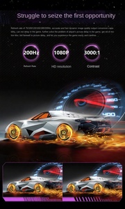 Écran LED de moniteur de jeu incurvé de 23.8 pouces avec HDR pour bureau pour moniteur PC - Product Image 5