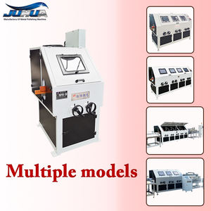 Mesin Poles, Penghalus, dan Penggiling Pipa Bulat JUHUA, Mesin Pengamplas Sabuk Otomatis untuk Permukaan Logam Batang Bulat - Product Image 5