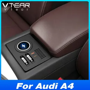 Vtear Docking <span class=keywords><strong>Station</strong></span> per Auto con Cavo di Ricarica Retrattile, Hub e Accessori per Interni Auto per <span class=keywords><strong>Audi</strong></span> <span class=keywords><strong>A4</strong></span> B9 S4 2017-2025 - Product Image 1