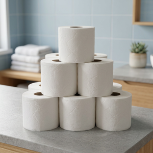Papier toilette de qualité supérieure ultra doux Allemagne 3 plis Rouleaux de haute qualité - Product Image 2