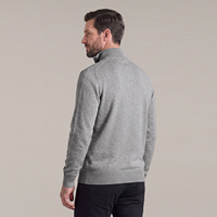 Pull décontracté et élégant pour homme, chaud pour l'hiver, avec logo personnalisé et fermeture éclair quart de tour – Vente en gros