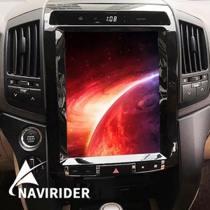 Navegador GPS para Auto Estilo Tesla con Android 13, 128GB, Pantalla de 12.1 Pulgadas para TOYOTA LAND CRUISER LC200 2008-15, Radio, Reproductor Multimedia - Product Image 1