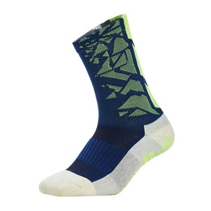 Chaussettes de sport mi-mollet pour enfants, direct usine, professionnelles, avec amorti en tissu éponge, résistantes à l'usure, anti-humidité, avec grip à pois pour le football - Product Image 6